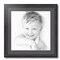 ArtToFrames 20x20" Matted Picture Frame with 16x16" Single Mat Photo Opening Framed in 1.25" Black and 2" Mat (FWM-4083-20x20)